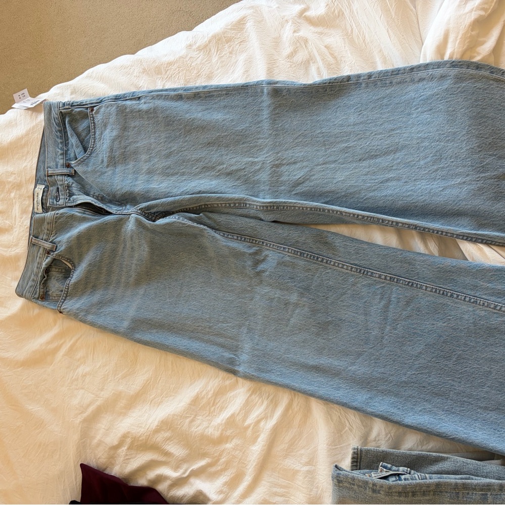 Abercrombie & Fitch Light Blue Denim Jeans